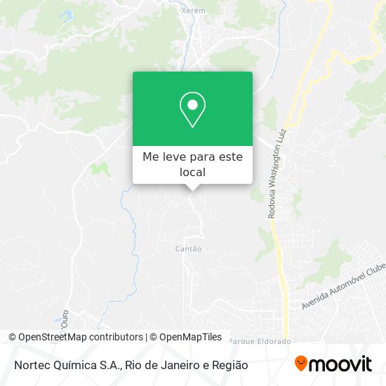 Nortec Química S.A. mapa