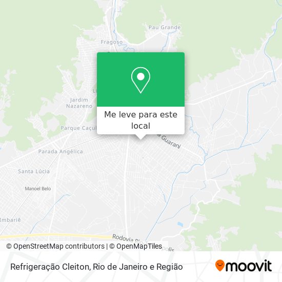 Refrigeração Cleiton mapa