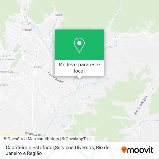 Capoteiro e Estofador,Serviços Diversos mapa