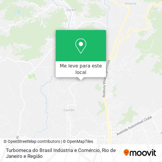 Turbomeca do Brasil Indústria e Comércio mapa