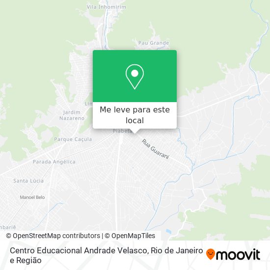Centro Educacional Andrade Velasco mapa