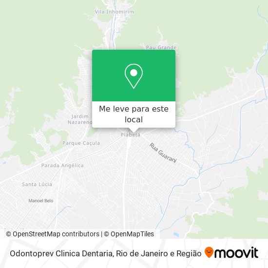 Odontoprev Clinica Dentaria mapa
