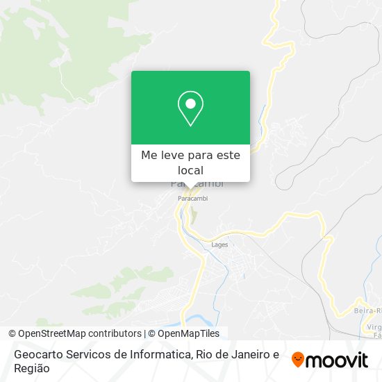 Geocarto Servicos de Informatica mapa