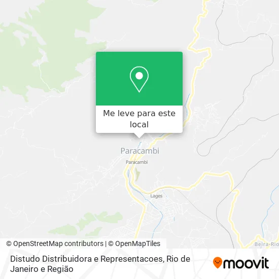 Distudo Distribuidora e Representacoes mapa
