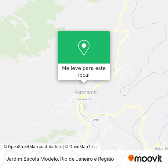 Jardim Escola Modelo mapa