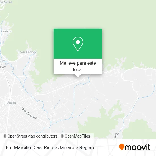 Em Marcilio Dias mapa