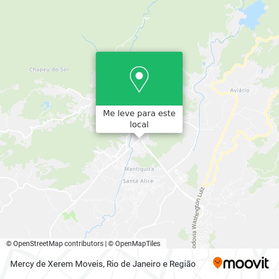 Mercy de Xerem Moveis mapa