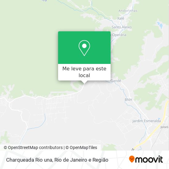 Charqueada Rio una mapa