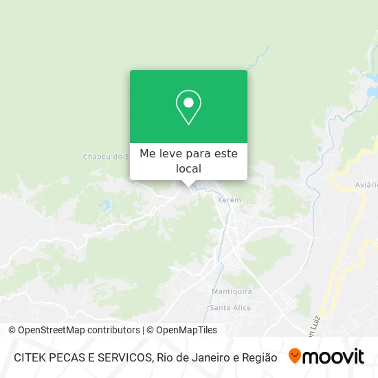 CITEK PECAS E SERVICOS mapa