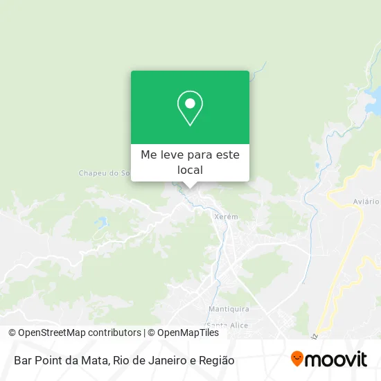 Bar Point da Mata mapa