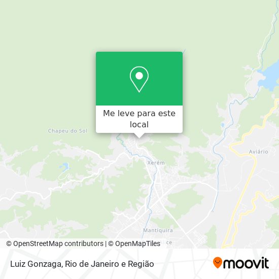 Luiz Gonzaga mapa