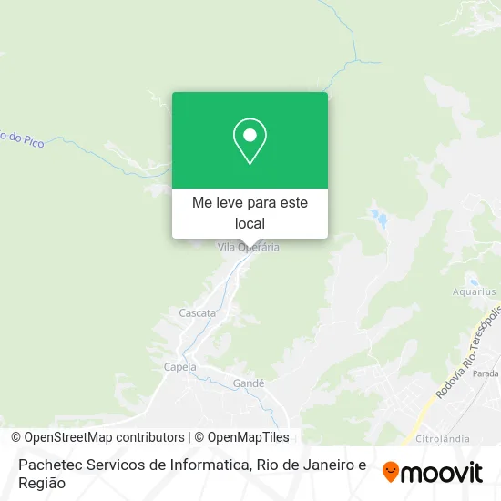 Pachetec Servicos de Informatica mapa