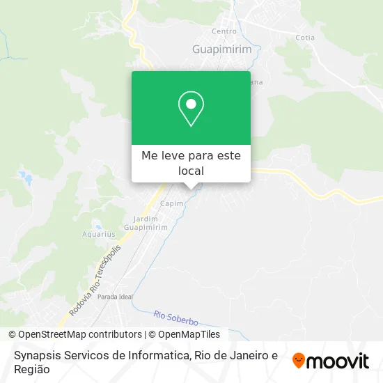 Synapsis Servicos de Informatica mapa