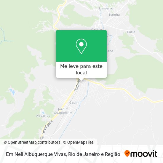 Em Neli Albuquerque Vivas mapa