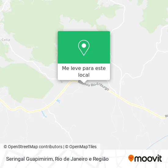 Seringal Guapimirim mapa
