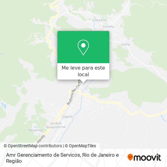Amr Gerenciamento de Servicos mapa