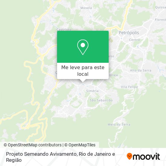 Projeto Semeando Avivamento mapa