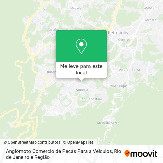 Anglomoto Comercio de Pecas Para a Veiculos mapa