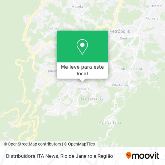 Distribuidora ITA News mapa