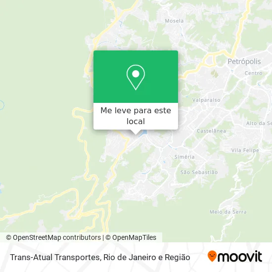 Trans-Atual Transportes mapa
