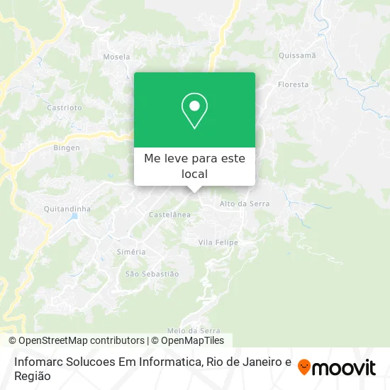 Infomarc Solucoes Em Informatica mapa
