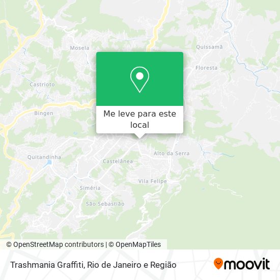 Trashmania Graffiti mapa