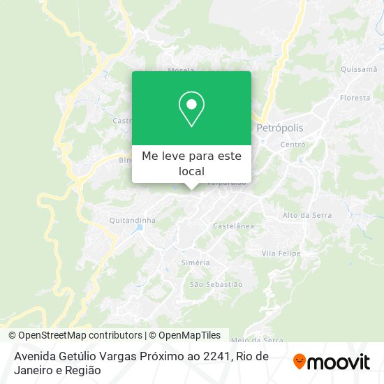 Avenida Getúlio Vargas Próximo ao 2241 mapa