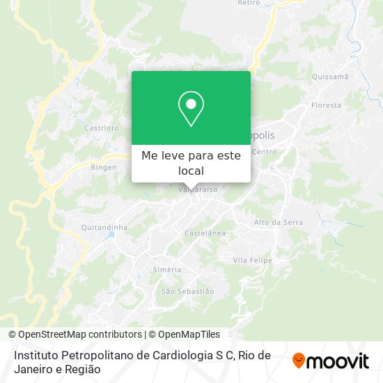 Instituto Petropolitano de Cardiologia S C mapa
