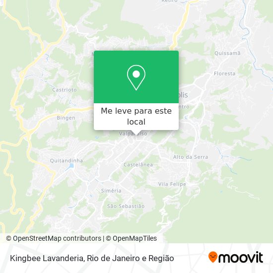 Kingbee Lavanderia mapa