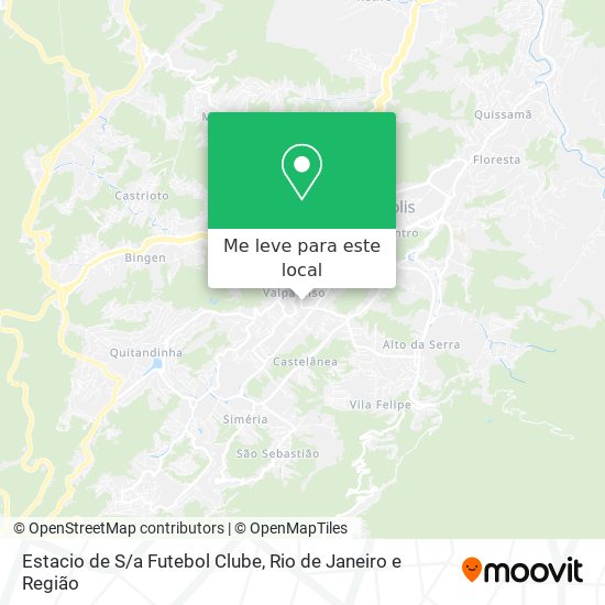 Estacio de S/a Futebol Clube mapa