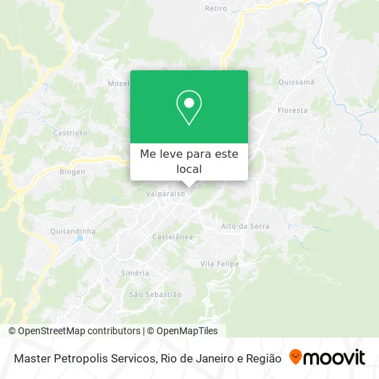 Master Petropolis Servicos mapa