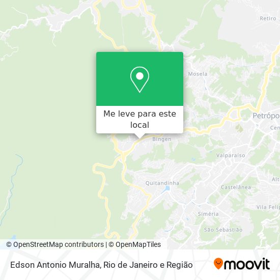 Edson Antonio Muralha mapa