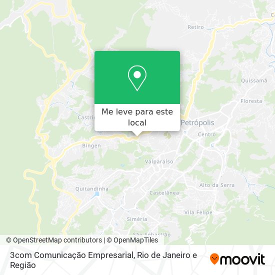 3com Comunicação Empresarial mapa