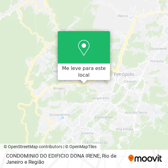 CONDOMINIO DO EDIFICIO DONA IRENE mapa