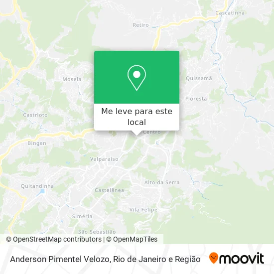 Anderson Pimentel Velozo mapa
