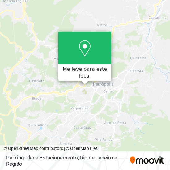 Parking Place Estacionamento mapa