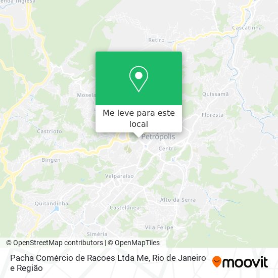 Pacha Comércio de Racoes Ltda Me mapa