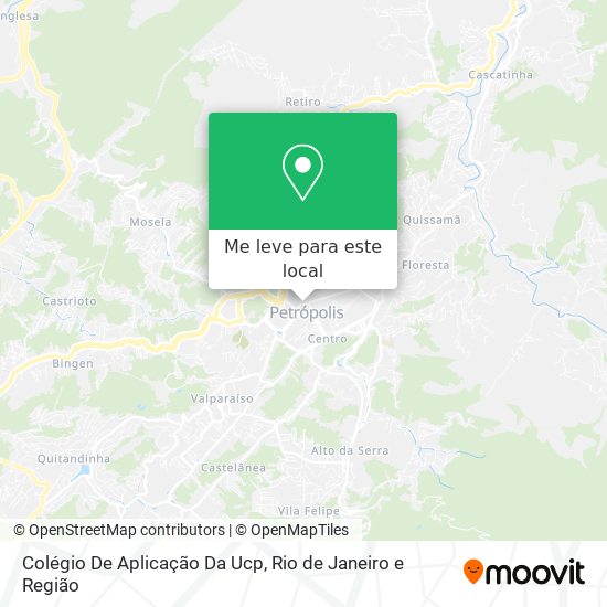 Colégio De Aplicação Da Ucp mapa