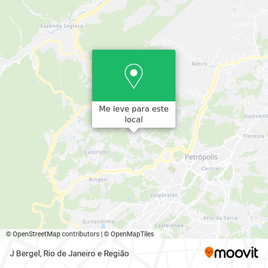 J Bergel mapa
