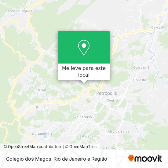 Colegio dos Magos mapa