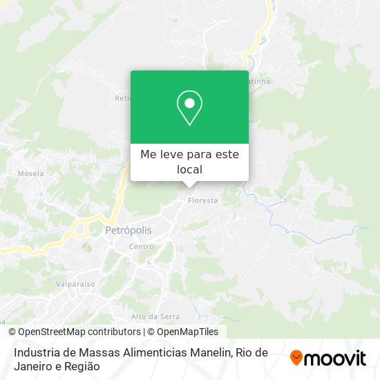 Industria de Massas Alimenticias Manelin mapa