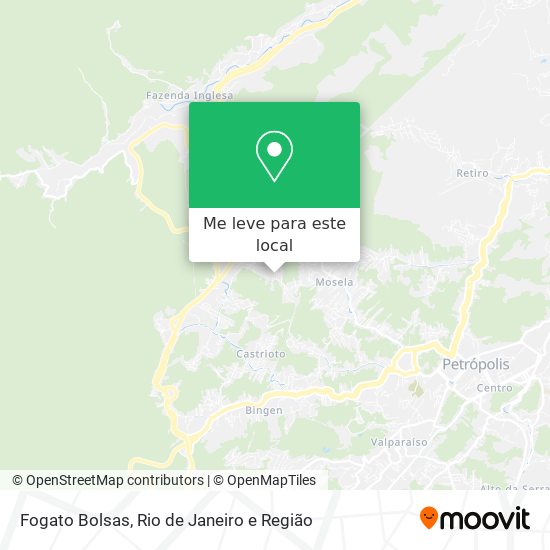 Fogato Bolsas mapa