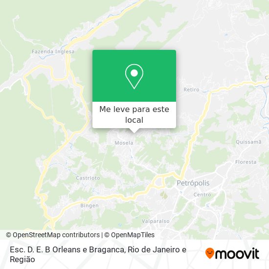 Esc. D. E. B Orleans e Braganca mapa