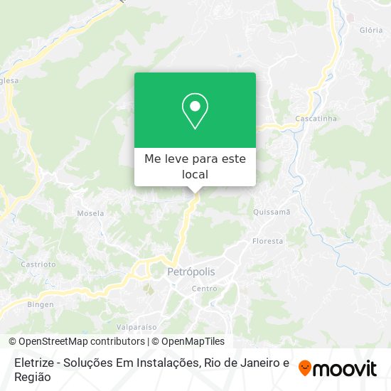 Eletrize - Soluções Em Instalações mapa