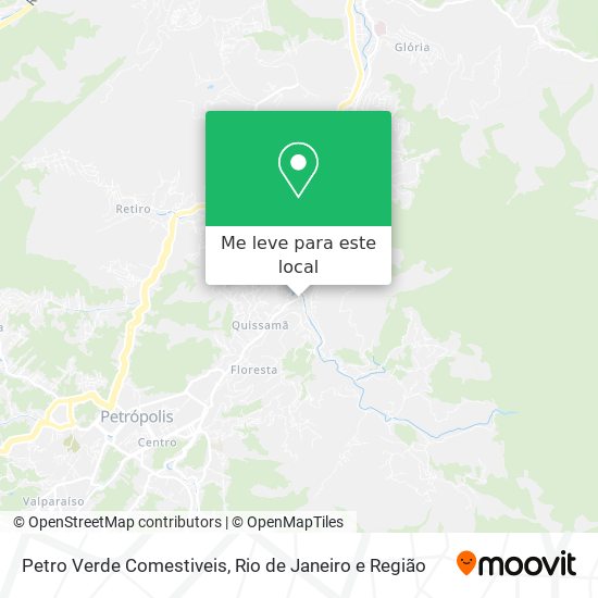 Petro Verde Comestiveis mapa