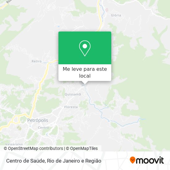 Centro de Saúde mapa