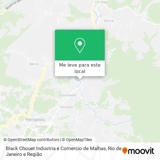 Black Chouet Industria e Comercio de Malhas mapa