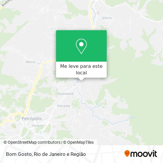 Bom Gosto mapa