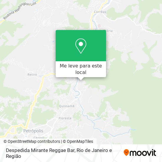 Despedida Mirante Reggae Bar mapa