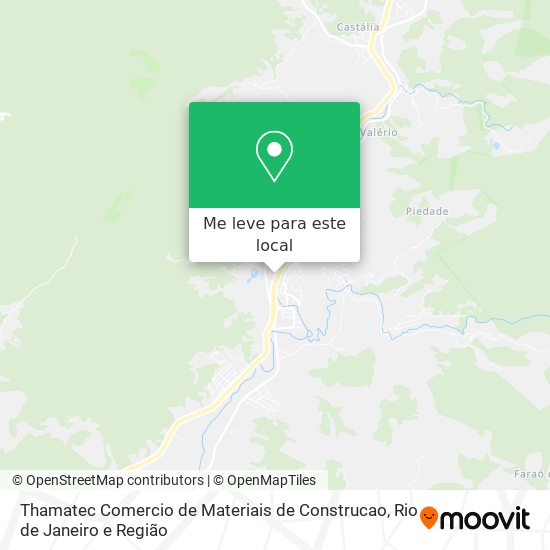 Thamatec Comercio de Materiais de Construcao mapa